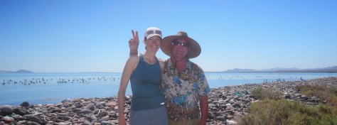 A quick photo op with Arnold and me.