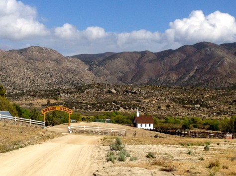 Approach to Meling Ranch.