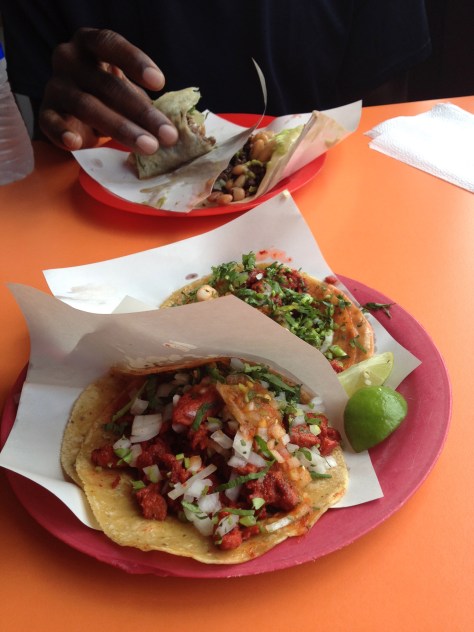 Our last tacos in Baja.