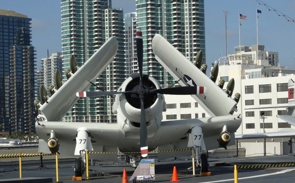 USS Midway in San Diego