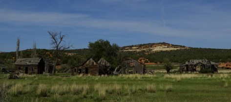 We saw this run-down homestead along the side of the road.