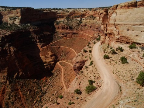 Sheep herders used this trail to move their livestock lower into the canyon with a few losses along the way.